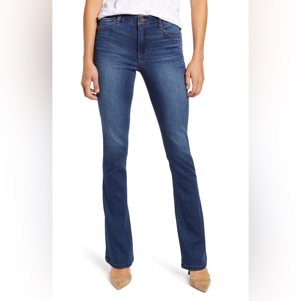 8P Wit & Wisdom Ab-solution high waist itty bitty bootcut jeans